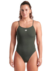 Arena Women's Allover Reversible Challenge Back One Piece Swimsuit