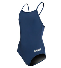 Arena Girls' Master MaxLife Thin Strap Micro Back One Piece Swimsuit