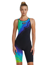 TYR Women's Venzo Volconyx Closed Back Tech Suit Swimsuit