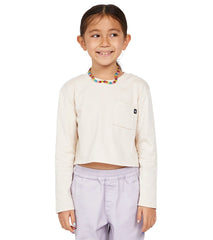 Volcom Girls' Pocket Dial Long Sleeve Tee (Big Kid)
