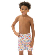 Dolfin Boys' High Tide Printed Swim Trunk (Little Kid)