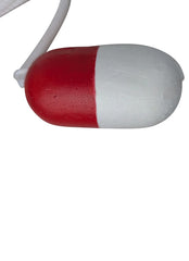 KEMP USA Lifeguard 60' Throw Line With Red/White Float