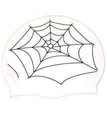 Bettertimes Spiderweb Solid Latex Swim Cap