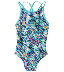 TYR Girls' Bolt Oliviafit One Piece Swimsuit (Toddler, Little Kid, Big Kid)