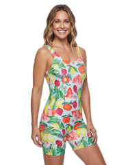 Sporti Unitard Riviera Picnic One Piece Swimsuit