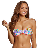 Body Glove Vogue No Scrubs Retro Bandeau Bikini Top
