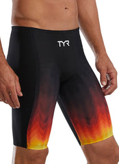 TYR Men's Shockwave High Waist Jammer Tech Suit Swimsuit