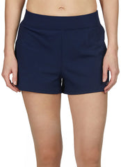 Dolfin Women's Aquashape Solid Loose Fit Chlorine Resistant Short