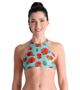 Arena Women's Rulebreaker Think Crop Top Bikini Top