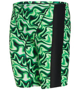Dolfin Men's Xtrasleek Surge Print Spliced Jammer Swimsuit