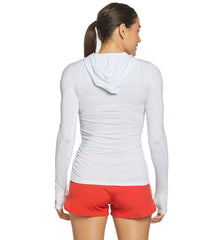 TYR Women's Guard Long Sleeve Rashguard Hoodie