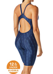 TYR Women's Fusion 2 Aerofit Open Back Kneeskin Tech Suit Swimsuit
