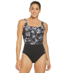 TYR Women's Boca Scoop Neck Controlfit Chlorine Resistant One Piece Swimsuit
