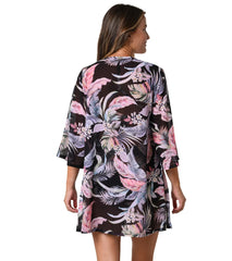 Jantzen Women's Cabana Queen Mini Kimono