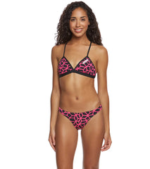 Arena Women's Carbonics MaxLife Adjustable Tie Back Bikini Top