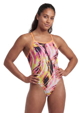 Sporti HydroLast Solar Flare Thin Strap One Piece Swimsuit (22-44)