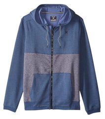 Hurley Men's Dri-Fit Disperse Blocked Zip Fleece Hoodie