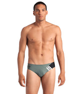 Arena Men's Stripe Brief Swimsuit