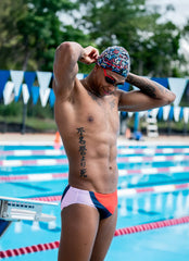 Sporti x Shaine Casas New Wave Brief Swimsuit (26-40)