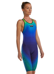 TYR Women's Venzo Omnia Phantom Closed Back Tech Suit Swimsuit
