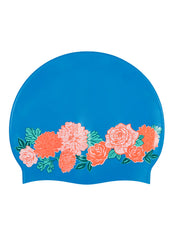 Sporti Island Bouquet Silicone Swim Cap