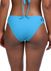 JOLYN Women's Valle Solid Ribbed Moderate Bikini Bottom