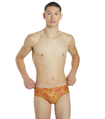 Sporti Lunar Dragon Foil Brief Swimsuit