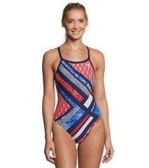 TYR Women's Supremo Splice Diamondfit One Piece Swimsuit