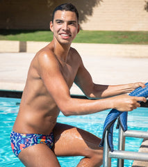 Sporti x Damian Orellana Limited Edition Laguna Brief Swimsuit