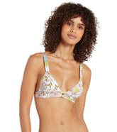 Volcom Women's Big Poppy Triangle Bikini Top