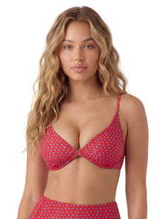 Sporti Tidal Dots Underwire Bikini Top (D/DD/E/F)