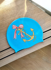 Sporti x Emma Weyant Anchor Silicone Swim Cap