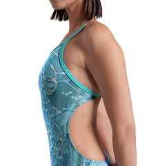 Arena Women's Water Day Challenge Back One Piece Swimsuit