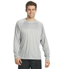 Sporti Men's L/S Hybrid UPF 50+ Sun Shirt