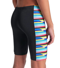 Arena Boys' Racing Stripe Jammer Swimsuit (Little Kid, Big Kid)