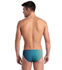 Arena Men's Drew Kibler Roses Brief Swimsuit