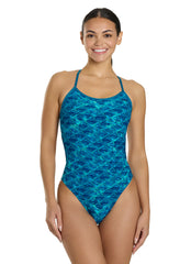 TYR Women's Oceanid Durafast Elite Trinityfit One Piece Swimsuit