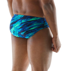 TYR Men's Vitric Racer Brief Swimsuit