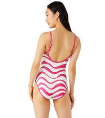 Kate Spade New York Women's Wave One Piece Swimsuit