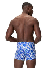 Speedo Men's Beachstar Print Square Leg Swimsuit