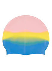 Sporti Multi Color Silicone Swim Cap