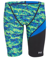 TYR Boys' Agran Wave Jammer Swimsuit