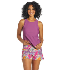 Sporti Active Floral Patchwork Swim Short Bottom