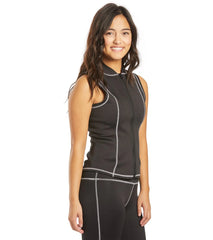 Sporti Women's Active 1.5mm Voyage Neoprene Sleeveless Zip Front Vest