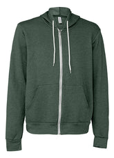 Bella + Canvas Unisex Sponge Fleece Full-Zip Hooded Sweatshirt