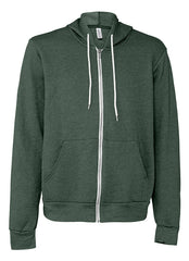 Bella + Canvas Unisex Sponge Fleece Full-Zip Hooded Sweatshirt