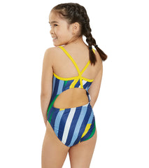 Sporti x Alex & Gretchen Walsh Fast Lane Thin Strap One Piece Swimsuit Youth (22-28)