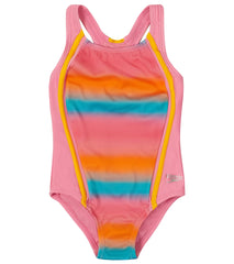 Speedo Girls' Sport Splice One Piece Swimsuit (Little Kid)