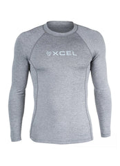 Xcel Men's Premium Stretch Performance Fit Long Sleeve UV Rashguard