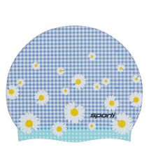 Sporti x Alex Walsh Picnic Daisy Silicone Swim Cap